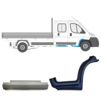 Javító panel készlet hoz Fiat Ducato 2006-2014 / Jobb / Duplafülkés / 14796 Javító panel készlet hoz Fiat Ducato 2006-2014 / Jobb / Duplafülkés / 14796