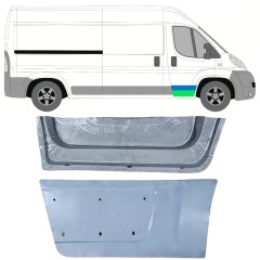 Belső és külső első ajtó javító panel hoz Fiat Ducato 2006-2025 / Jobb / Készlet 12004