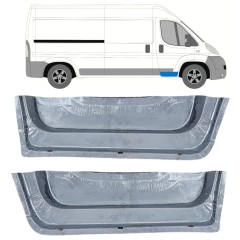 Belső első ajtó javító lemez hoz Fiat Ducato 2006-2025 / Bal+Jobb / Készlet 12003