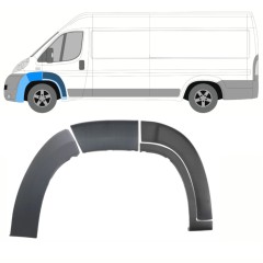 Első sárvédődíszítő elemek készlete hoz Citroen Jumper 2006-2014 / Bal / 14397
