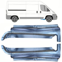 Első ajtó küszöb javító panel hoz Citroen Jumper 2006-2025 / Bal+Jobb / Készlet 14112