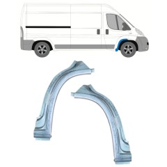 Első sárvédő javító panel hoz Peugeot Boxer 2006-2025 / Bal+Jobb / Készlet 14211
