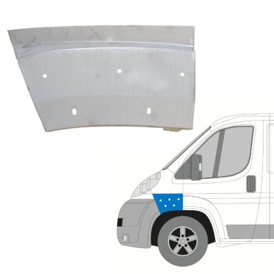 Első sárvédő javító panel hoz Fiat Ducato 2006-2014 / Bal 14705
