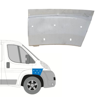Első sárvédő javító panel hoz Fiat Ducato 2006-2014 / Jobb 14704