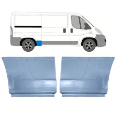 Hátsó sárvédő javító panel hoz Citroen Jumper 2006-2026 / Bal+Jobb / Készlet 14132
