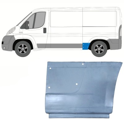 Hátsó sárvédő javító panel hoz Fiat Ducato 2006-2014 / Bal 15112