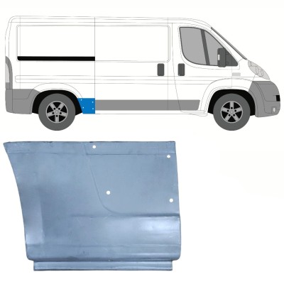 Hátsó sárvédő javító panel hoz Fiat Ducato 2006-2014 / Jobb 15111