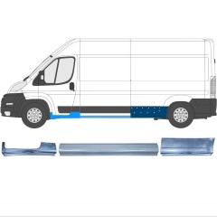 Javító panel készlet hoz Peugeot Boxer 2006-2025 / Bal / 14341