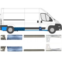 Küszöb javító panel hoz Peugeot Boxer 2006-2026 / Bal+Jobb / Készlet 14162
