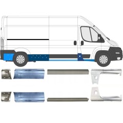 Küszöb javító panel hoz Citroen Jumper 2006-2026 / Bal+Jobb / Készlet 14163