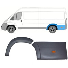Hátsó sárvédő oldali díszítő elem lámpával hoz Peugeot Boxer 2006-2014 / Bal / Készlet 14469