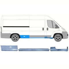 Javító panel készlet hoz Fiat Ducato 2006-2025 / Jobb / 12422