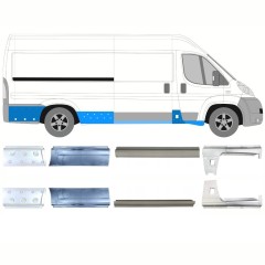 Küszöb javító panel hoz Citroen Jumper 2006-2026 / Bal+Jobb / Készlet 14165