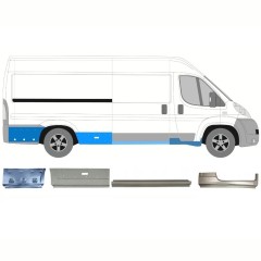Javító panel készlet hoz Citroen Jumper 2006-2026 / Jobb / 16794