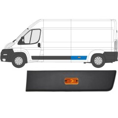 Hátsó oldali díszítő elem lámpával hoz Fiat Ducato 2006-2018 / Bal / Készlet 10679
