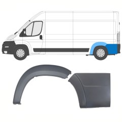 Hátsó kerékív díszítő elemek készlete hoz Peugeot Boxer 2006-2018 / Bal / 14426