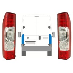 Hátsó lámpa hoz Fiat Ducato 2006-2014 / Bal+Jobb / Készlet 10026