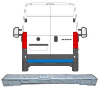 Hátsó lökhárító merevítő hoz Fiat Ducato 2006-2026 16869