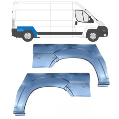 Hátsó sárvédő javító panel hoz Peugeot Boxer 2006-2025 / Bal+Jobb / Készlet 14030