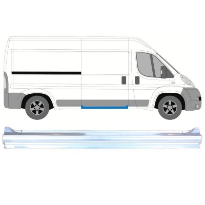 Tolóajtó küszöb javító panel hoz Peugeot Boxer 2006-2026 / Jobb 13848