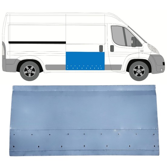 Tolóajtó javító panel