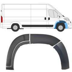 Első sárvédődíszítő elemek készlete hoz Peugeot Boxer 2014-2018 / Jobb / 14398