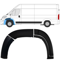 Első sárvédődíszítő elemek készlete hoz Opel Movano 2021-2023 / Bal / 14407