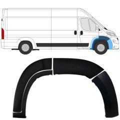 Első sárvédődíszítő elemek készlete hoz Citroen Jumper 2018-2023 / Jobb / 14403