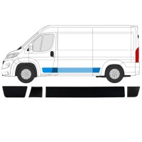 Oldalsó díszítő elemek készlete hoz Fiat Ducato 2018- / Bal / 15040 Oldalsó díszítő elemek készlete hoz Fiat Ducato 2018- / Bal / 15040