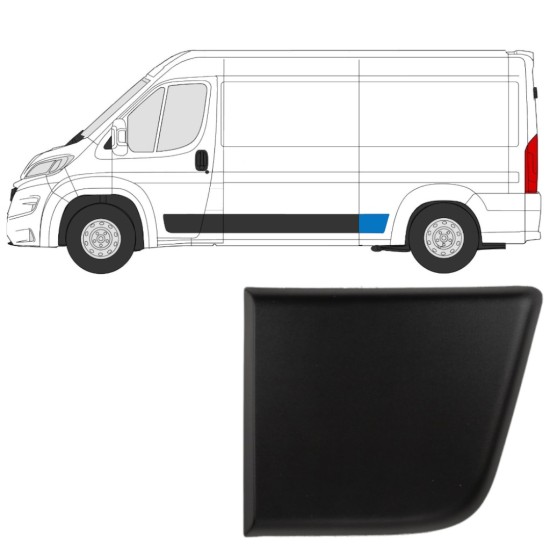 Hátsó sárvédő oldali díszítő elem hoz Fiat Ducato 2018- / Bal 14805 Hátsó sárvédő oldali díszítő elem hoz Fiat Ducato 2018- / Bal 14805