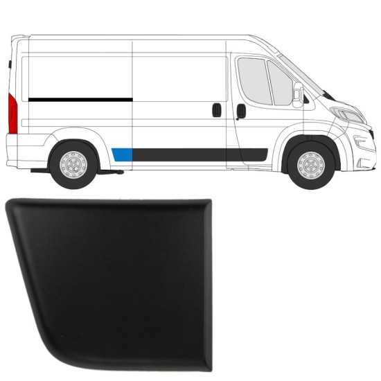 Hátsó sárvédő oldali díszítő elem hoz Fiat Ducato 2018- / Jobb 14804 Hátsó sárvédő oldali díszítő elem hoz Fiat Ducato 2018- / Jobb 14804