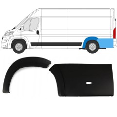 Hátsó kerékív díszítő elemek készlete hoz Peugeot Boxer 2018- / Bal / 14441