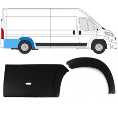 Hátsó kerékív díszítő elemek készlete hoz Opel Movano 2021- / Jobb 14440