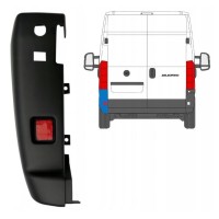 Hátsó lökhárító sarok 180 fokban hoz Opel Movano 2021- / Bal 15802