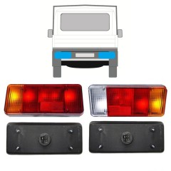 Hátsó lámpa hoz Fiat Ducato 2006-2014 / Bal+Jobb / Készlet 9841
