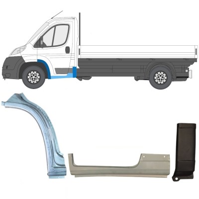 Javító panel készlet hoz Fiat Ducato 2006-2026 / Bal / 17000