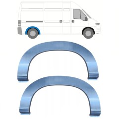 Hátsó sárvédő javító panel hoz Fiat Ducato 1994-2006 / Bal = Jobb (szimmetrikus) / Készlet 10096