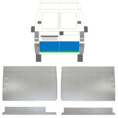 Belső és külső hátsó ajtó javító panel hoz Peugeot Boxer 1994-2006 / Bal+Jobb / Készlet 14454