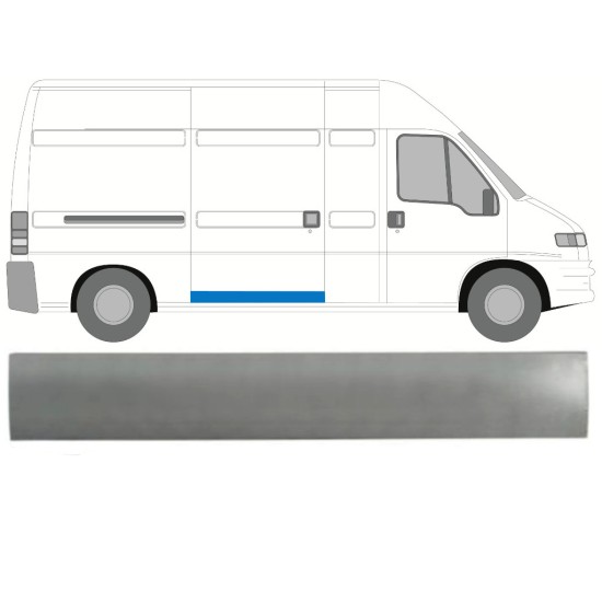 Külső tolóajtó javító panel hoz Fiat Ducato 1994-2006 / Jobb 16169
