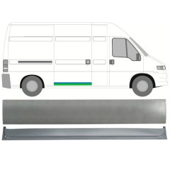 Külső alsó tolóajtó javító panel hoz Fiat Ducato 1994-2006 / Jobb / Készlet 16161