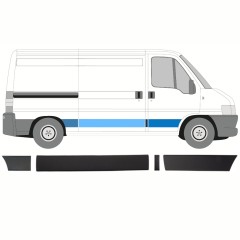 Oldalsó díszítő elemek készlete hoz Peugeot Boxer 2002-2006 / Jobb / 13878