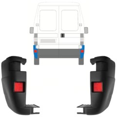 Hátsó lökhárító sarok hoz Peugeot Boxer 2002-2006 / Bal+Jobb / Készlet 13221