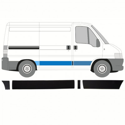 Oldalsó díszítő elemek készlete hoz Fiat Ducato Boxer Relay 2002-2006 / SWB / Jobb /  8479