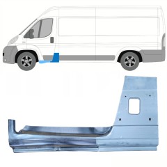 Oszlop javító panel + Küszöb javító panel hoz Fiat Ducato 2006-2025 / Bal / Készlet 8743