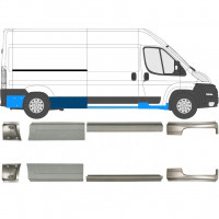 Küszöb javító panel hoz Fiat Ducato 2006- / Bal+Jobb / Készlet 10887