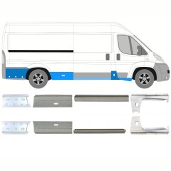 Küszöb javító panel hoz Citroen Jumper 2006-2025 / Bal+Jobb / Készlet 14167