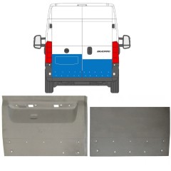 Hátsó ajtó javító panel hoz Fiat Ducato 2006-2025 / Bal+Jobb / Készlet 11679