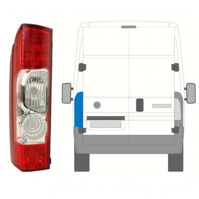 Hátsó lámpa hoz Fiat Ducato 2006-2014 / Bal 8240