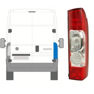 Hátsó lámpa hoz Fiat Ducato 2006-2014 / Jobb 8239