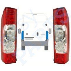 Hátsó lámpa hoz Citroen Jumper 2006-2014 / Bal+Jobb / Készlet 13233
